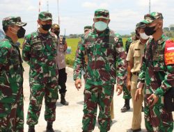 Kasdam IV/Diponegoro Kunker di Lokasi TMMD Reguler Ke-112 Desa Majasto