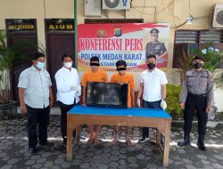 Polsek Medan Barat Tangkap Spesialis Pembobol Rumah
