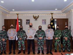 Pangkoarmada III Kunker ke Polda Maluku