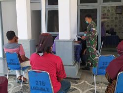 TNI AL Lantamal XI Tak Henti Kebut Serbuan Vaksin di Merauke