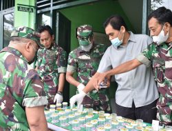 Upaya Memerangi Narkoba, Kodim 1003/HSS Laksanakan Tes Urin Dan Sosialisasi P4GN Kepada Seluruh Anggota
