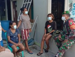 Babinsa Koramil 1802-01/Sorong Data Penerima BLT