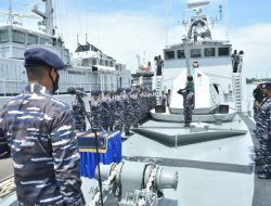 Sertijab Komandan KRI HIU-634, Ciptakan Semangat Baru di Satuan Kapal Cepat Koarmada II