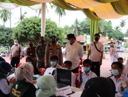 Kunker Panglima TNI dan Kapolri, Polres Madina Maksimalkan Vaksinasi