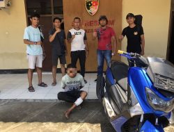 Berusaha Melawan, Tim Puma Polres Dompu Lumpuhkan Pelaku Curanmor