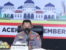 Akselerasi Vaksinasi di Aceh, Kapolri Minta TNI-Polri Sinergi dengan Tokoh Agama dan Adat
