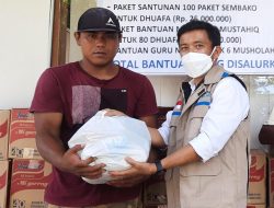 PLN UPHK Palembang Salurkan Rp.83 Juta Melalui YBM