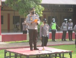 Polresta Deli Serdang Apel Pasukan Rajia Toba 2021