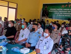 Sat Narkoba Polres Bima Launching Kampung Tangguh Anti Narkoba
