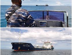 MT New Global Tabrak KM Maju IX di Laut Aru