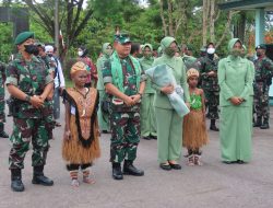 Kasad Kunjungan Kerja di Kabupaten Mimika