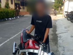 Diduga Hasil Kejahatan, Polresta Deliserdang Amankan Sepedamotor Tanpa Plat Nopol
