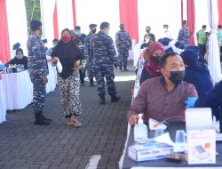 Koarmada II Bantu Kabupaten Pasuruan Kejar Percepatan Vaksinasi