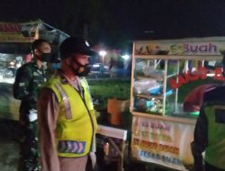 Patroli, Satgas Tegur Warga Secara Humanis