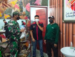 Serma Yudhi, Patroli Malam Sekaligus Himbau Prokes