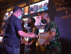 Kodim 1608/Bima Raih Anugerah Award Kampung Sehat II NTB