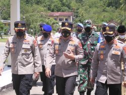 Kunker, Wakapolda NTB Tinjau Vaksinasi di Sumbawa Barat