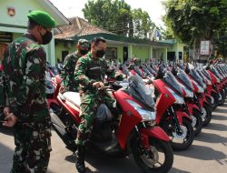 Dukung Pemulihan Covid 19, Pemkab Sukoharjo Fasilitasi Sepeda Motor Baru Untuk Babinsa