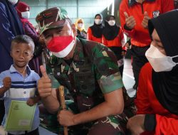 Demi Moril Anak Buah, Danrem 061/Sk Besuk Anak Prajurit Yang Sakit Berkepanjangan