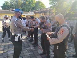 Inspeksi Bid Propam Polda NTB Di Polresta Mataram
