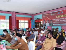 Kapolres KSB AKBP Heru Muslimin Berikan Sambutan Launching Kampung Tangguh Anti Narkoba di Desa Tapir