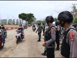 Jelang WSBK, TNI-Polri Gencarkan Patroli di Area Sirkuit Mandalika