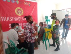 Gelar Vaksinasi BIN Bersama TNI-POLRI Dan Pemkot Bima  Pacu Target Vaksinasi di Kota Bima