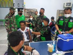 Sasar Madapangga Kasi Intel Rem 162/WB Tim TNI – POLRI Gabungan Nakes, Sisir Masyarakat Yang Belum Vaksin Covid-19 Capai Target (Herd Immunity)