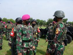 Taruna AAL Tingkat lll Korps Marinir Terlibat Latihan Tempur Kota