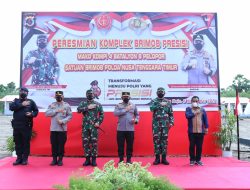 Resmikan Pembangunan Komplek Brimob Presisi, Kapolri Ingatkan Pentingnya Sinergitas TNI-Polri 