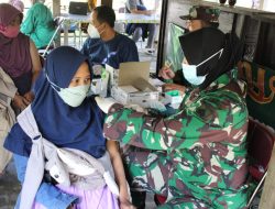Vaksinasi Kodim 0732/Sleman Sasar Kopi Cungku