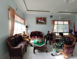 Jalin Silaturahmi Bupati Pessel Kunjungi Kodim 0311/Pessel
