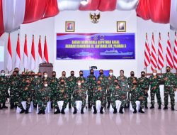 Aspotmar Kasal Berikan Pembekalan Pemberdayaan Wilayah Pertahanan Laut di Jajaran Koarmada III dan Pasmar 3
