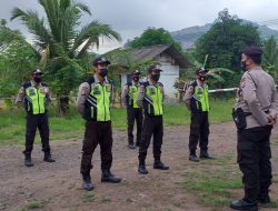 Ditpamobvit Polda Banten Imbauan Prokes di PT Pelindo Regional II
