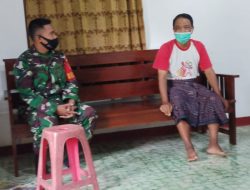Babinsa Koramil 15/Moyudan Patroli Dialogis Dengan Tokoh Mayarakat di Wilayah Binaan