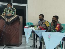 Babinsa Berikan Ucapan Selamat Kepada Ketua RT dan RW