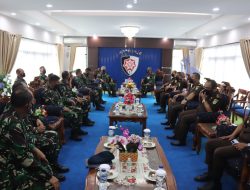 Pangkoopsau II Terima kunjungan Jaksa Agung Muda Bidang Pidana Militer