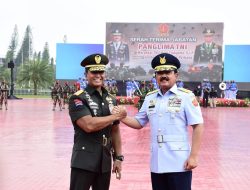 Serah Terima Jabatan Panglima TNI di Mabes TNI