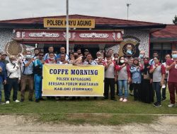 Polsek Kayuagung Jalin Silaturahmi Bersama Forwaki