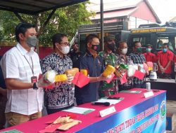 Direktorat Reserse Narkoba Polda Kalbar melakukan pemusnahan barang bukti Narkotika jenis Sabu dan ekstasi