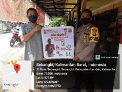 Bhabinkamtibmas Selalu Ingatkan Terhadap Warganya Untuk Rajin Memakai Masker