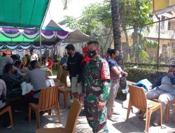 Babinsa Koramil 1802-01/Sorong Timur Monitoring Pelaksanaan Vaksin Covid-19