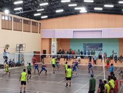 Tim Voli dan Tim Futsal Lantamal XI Juarai Lombaan Hari Bakti PUPR Ke-76