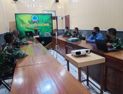 Kodim 0732/Sleman Mendapat Kunjungan Dari Tim Dalwas Binsat Bidang Oprasi Kodam IV Diponegoro