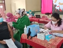 Kodim 0732/Sleman Sukseskan Percepatan Vaksin di Bale Kelurahan Sinduharjo