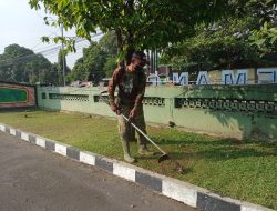 Anggota Kodim 0732/Sleman Budayakan Lingkungan Bersih Dan Sehat