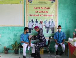 Memutus Mata Rantai Covid -19 Pasmar Korps Marinir Vakisinasi di Sorong