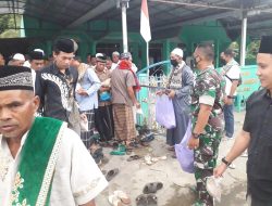 Babinsa-Bhabinkamtibmas Telaga Langsat Sinergi Dalam Kebaikan