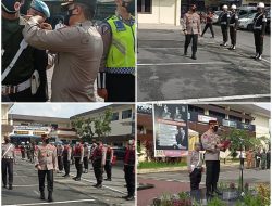 Wakapolrestabes Medan Pimpin Apel Zebra Toba 2021