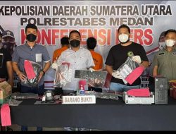 Sat Reskrim Polrestabes Medan Bekuk Pelaku Curat di Alfamart